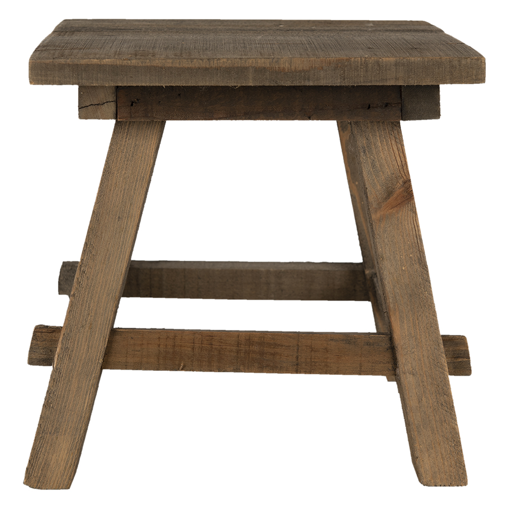 Dřevěná stolička na rostliny
